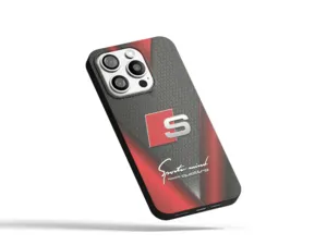 Audi Cover Silicone Smartphone Design Raffinato